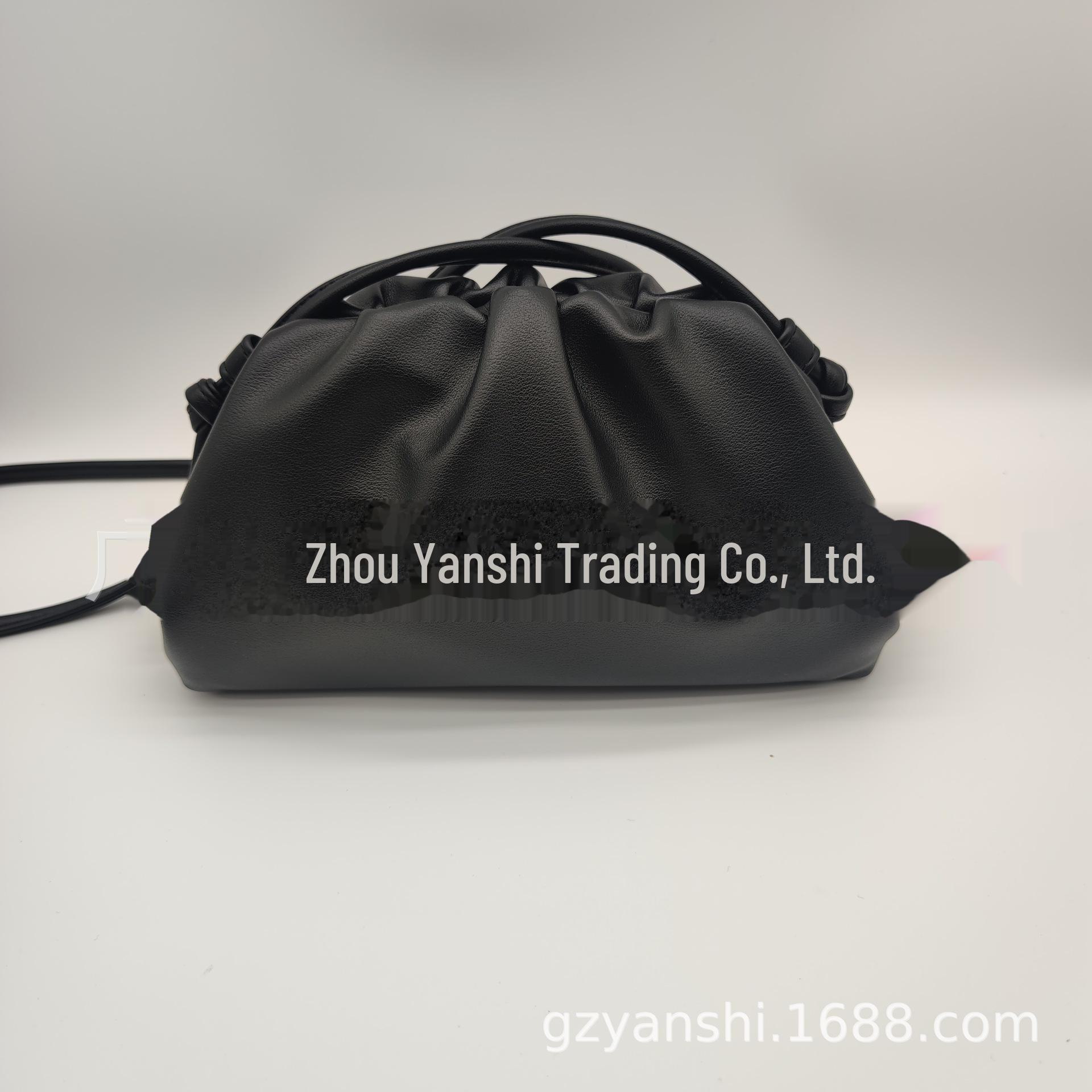 

Женская плиссированная сумка через плечо Cloud 2022 года — модный дизайн в виде пельменя для осени/зимы 22 cm