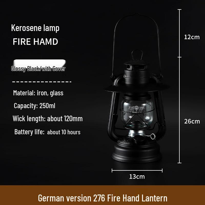 Cross 276 Retro Kerosene Camping Lantern: Outdoor Tent Atmosphere Light