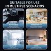 Air Quality Monitors, Indoor PM2.5 / PM1 /PM10 /HCHO/TVOC/Humidity/Temperature Monitors for Home Offices