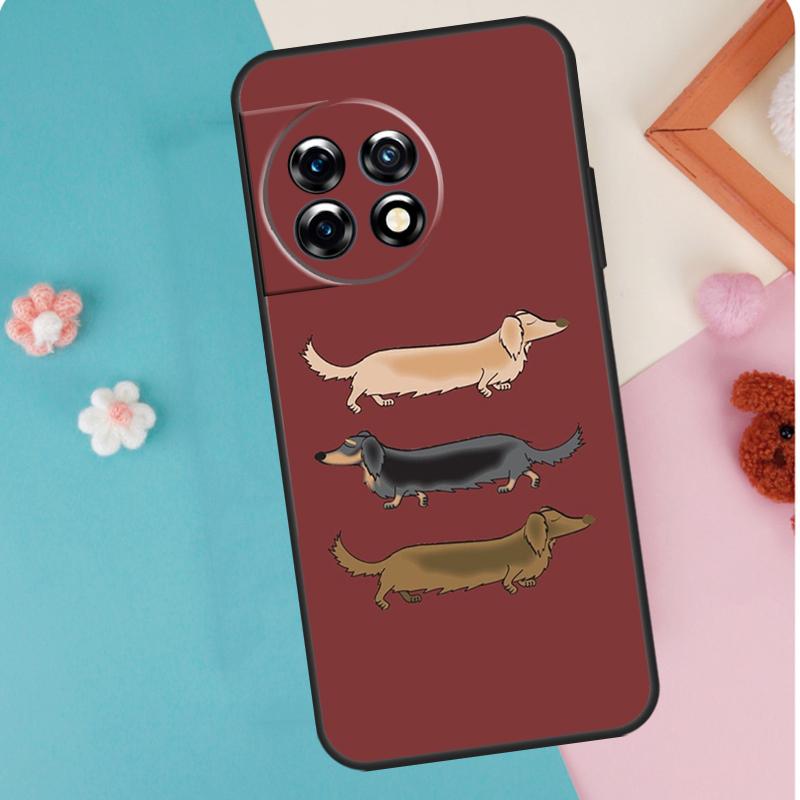 Dachshund Dog For OnePlus 15 13 12 11 15R 13R 12R 10R 10T 13T Case For OnePlus Nord 5 CE 2 3 4 Lite N20 N30