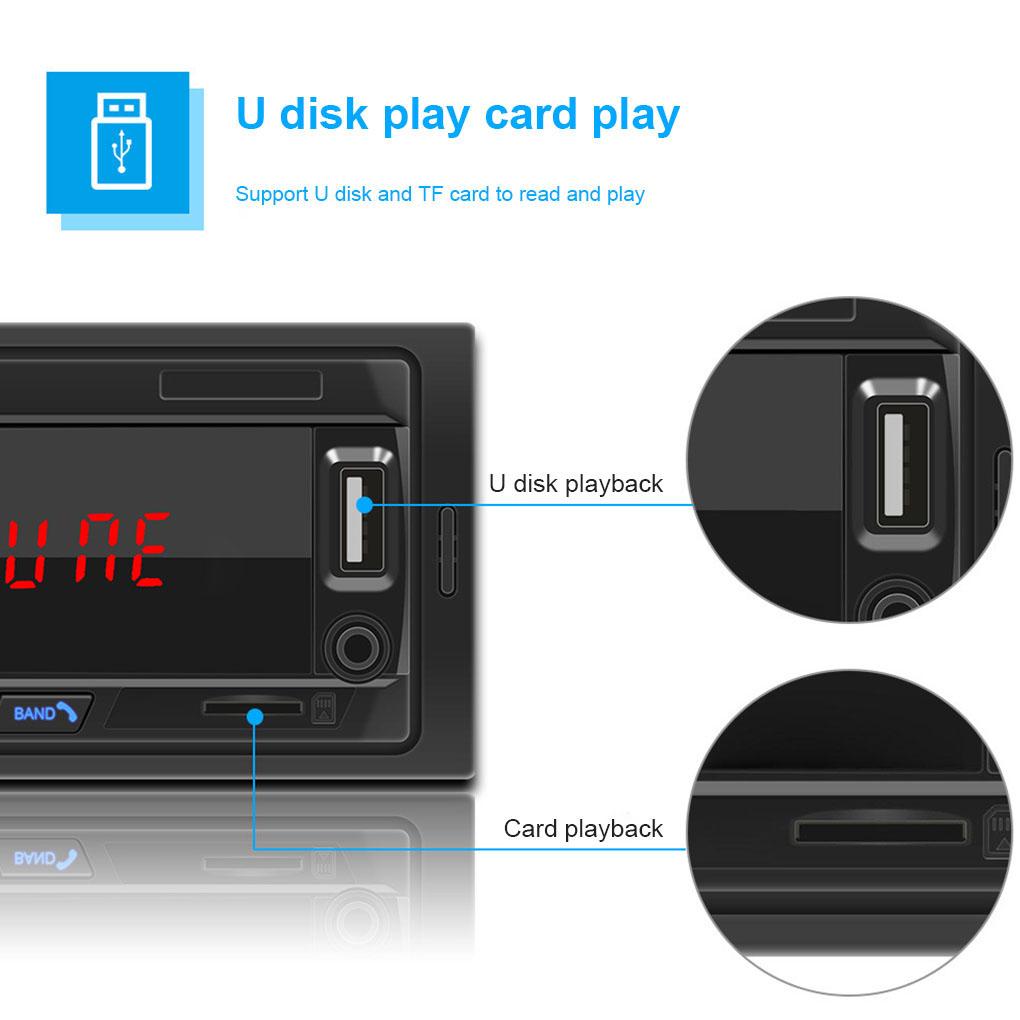 MP3-Player Dual Radio Auto Zubehör Hardware Praktische Installation Kabellos