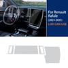 TPU Binnenbeschermfolie voor Renault Rafale 2023-2025 Krasbestendig Transparante Zelfherstellende Auto Interieur Sticker