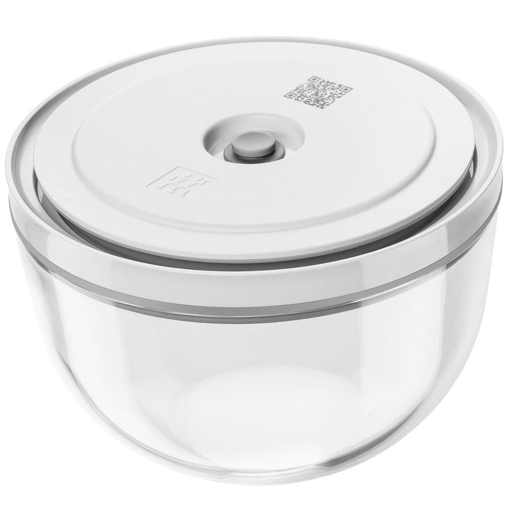 ZWILLING Fresh Save Vacuum Storage Bowl M 18cm Glass Airtight Bowl with Glass Vacuum Storage Container Japanese Fresh Save & - Lid, Heat-Resistant