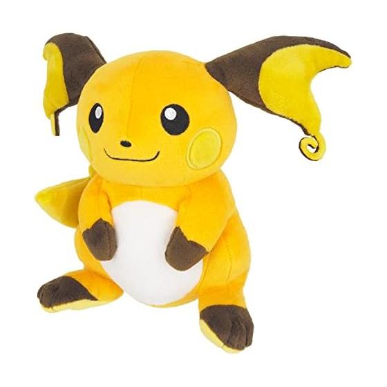 Sanei Boeki Pokemon ALL STAR COLLECTION Raichu (S) W12D11H18cm Stuffed Toy Pokemon PP79