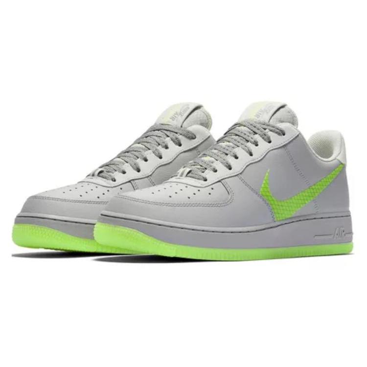 New Nike Air Force 1 Low Wolf Grey Ghost Green CD0888-002