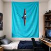 Hanging Tapestry for Wall Decor Torchic Chick Fire Cute Anime Art Collector Home Decor