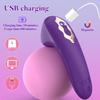 Rechargeable 10-Mode Mini Suction Massager for Breast & Clitoris