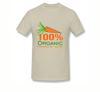 100 Organic Powered By Veggie T Shirt Cool Tee Shirts Men S O Neck Shirts Blouse