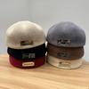 Korean Style Women's Wool Beret Hat - Autumn/Winter Fashionable Retro Flat Cap, Two-Way Wear, Trendy Painter Design
