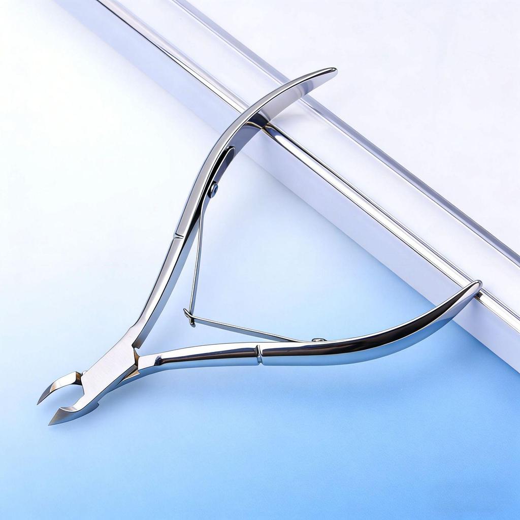 Large Opening Cuticle Nipper D501: Professional Nail Tool for Removing Dead Skin, Hangnails, and Thick Nails