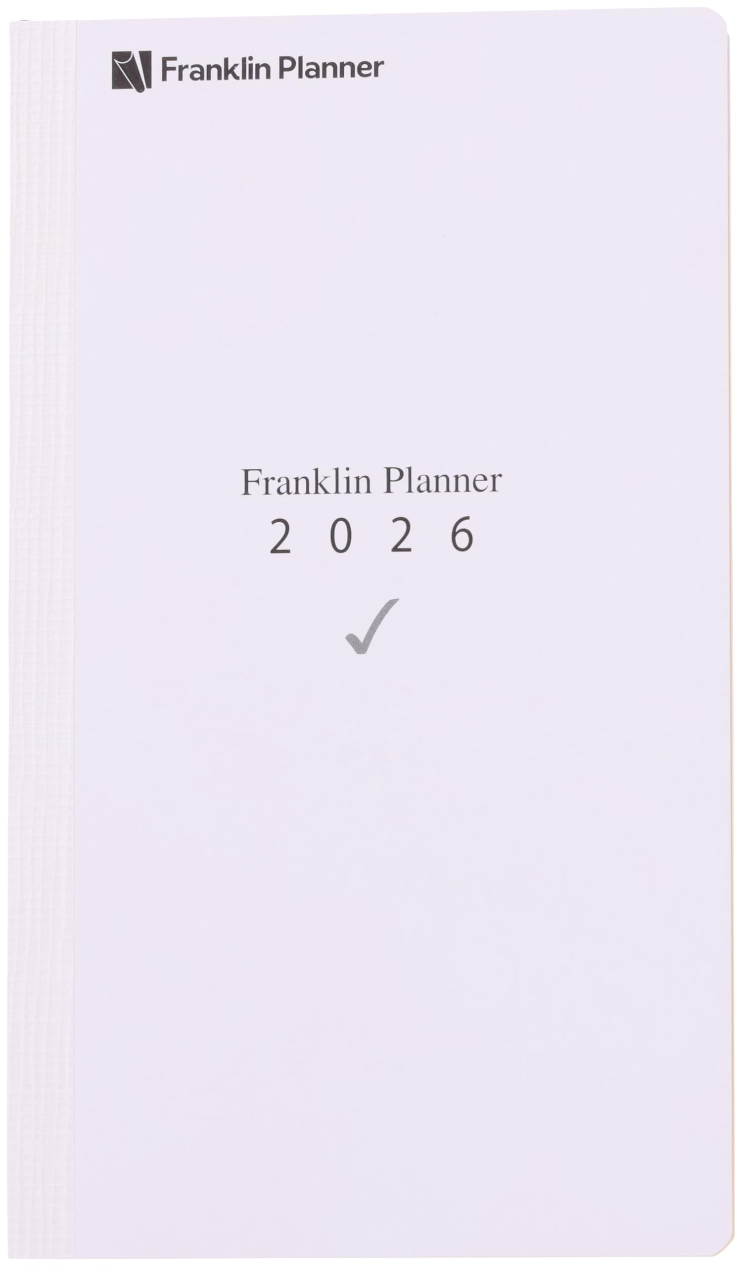 

Franklin Planner Organizer, Business Slim, January 2026 Start, No Cover, 86521