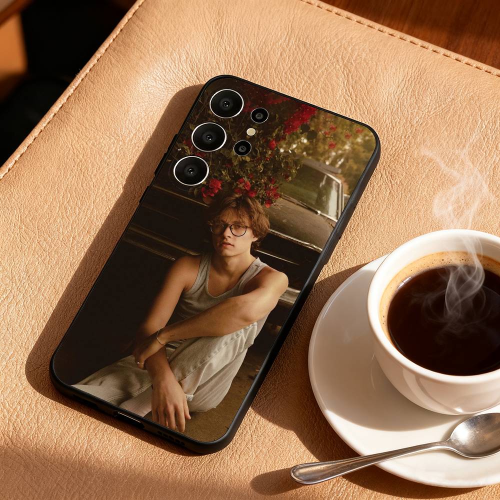

D-David K-Kushner Phone Case For Samsung S26,S25,24,23,22,30,21,10,9,Ultra,Plus,Lite,Black Soft Case Samsung S25Plus