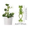Green Frog Plant Clip Cute Plant Stand Gardening Gadgets Fixator for Flowers Vines Stem Holder Garden Accessories Plant Rack ZYF