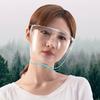 Transparent Protective Face Cover Anti Fog Transparency Goggles New Full Face Mask  Outdoor