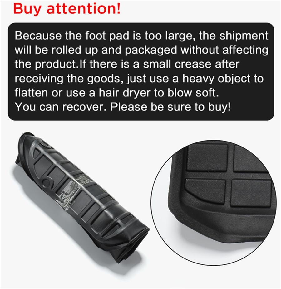 TPE Rear Back Cargo Tray Rubber Mat For Tesla Model 3 2017-2019