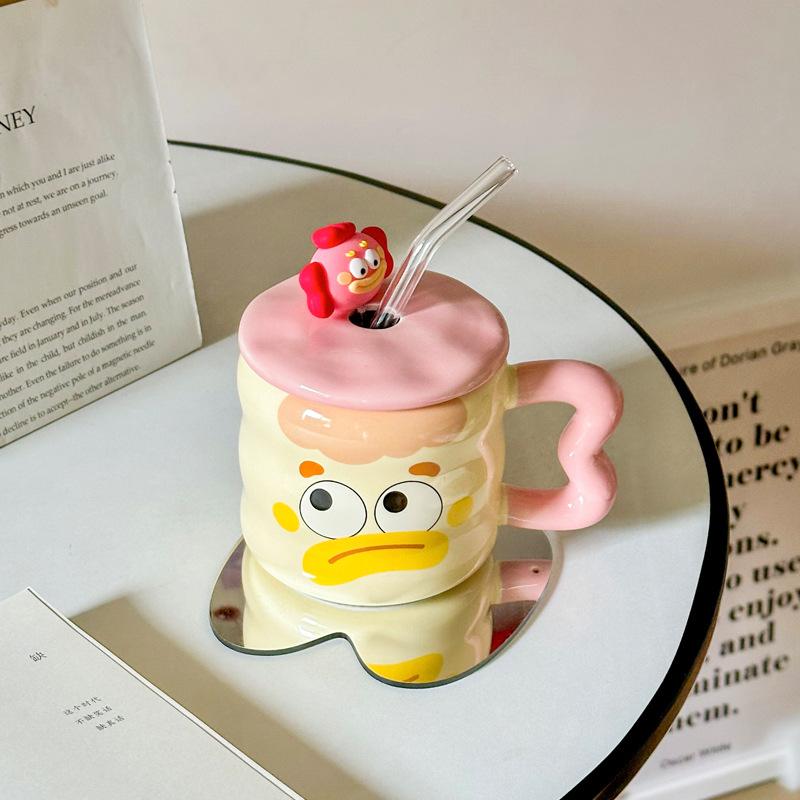 Creative funny mug gift box with souvenir practical ceramic cup for girlfriends, friends and girls birthday gifts