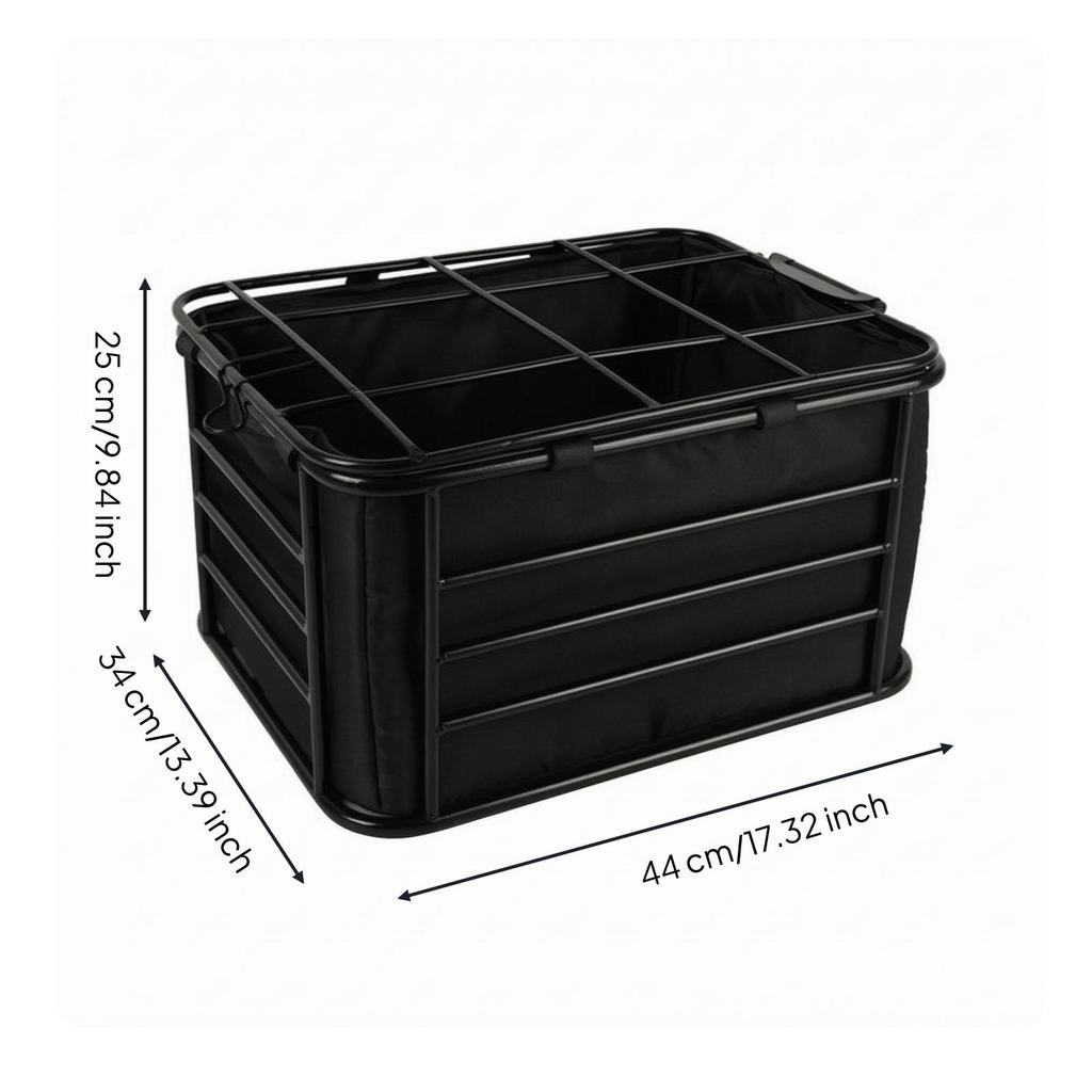 Robust Bike Pet Basket with Liner Rust Resistant Dog Cage