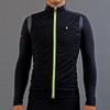 Lion De Capelmuur Cycling Windproof Size XS Vest, Autumn/Winter Vest, Windproof, Water-Resistant, Breathable, Micro-Fleece-Lined, Black,
