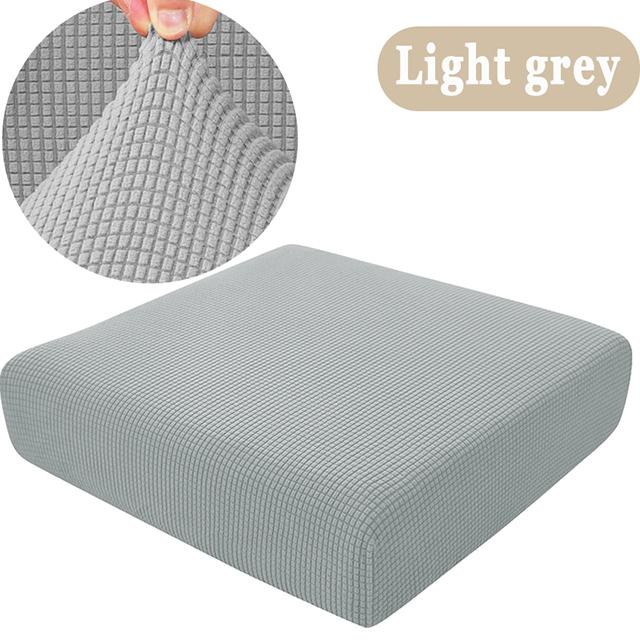 Stretch Sofa Seat Cushion Cover Thick Jacquard Couch Cushion Covers Sectional Seat Slipcovers Armchair Anti Cat Paw Textured