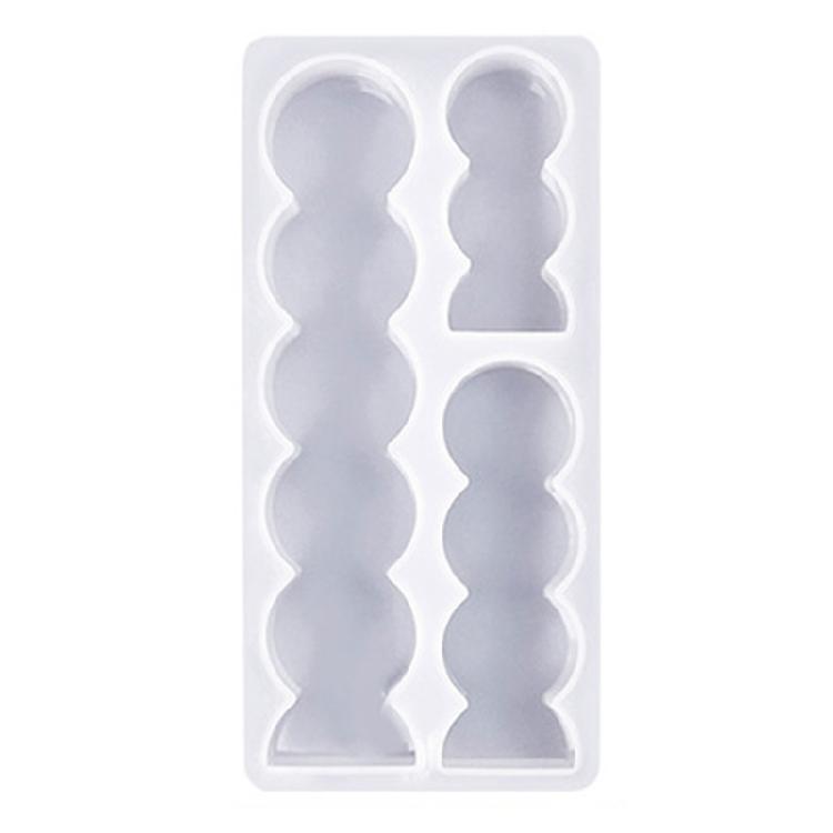 Round/Waving/Heart Candle Molds for Making Candle Soap DIY Craft
