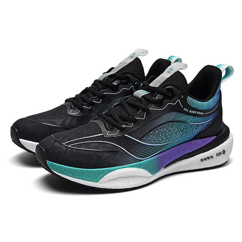 

2024 летние новые настоящие взрывные спортивные кроссовки с карбоновой пластиной, высококачественные, фрикционные, звуковые, легкие спортивные кроссовки для бега 45