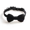 New Pet Dog Collar Solid Color Macaron Suede with Bow for Cats and Dogs  Dog Accessories for Small Dogs Dog Harness Dogs Leash