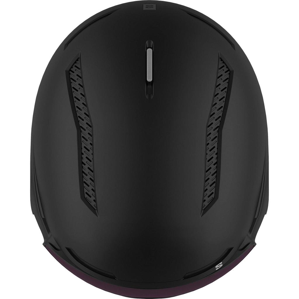 Salomon DRIVER PRO SIGMA Black Ski/Snowboard Helmet, 2023-24 Model, Unisex, L47011700, Small,