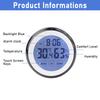 LED Large Digital Wall Clock Digital Temperature Humidity Time Function Wall Clocks Backlight For Bedroom Home Decor
