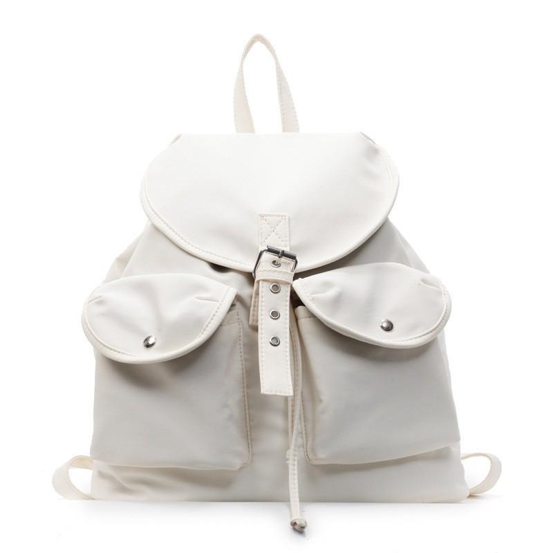 Schoolbag large capacity simple backpack women's 1011 summer new fashion travel leisure backpack simple college bag