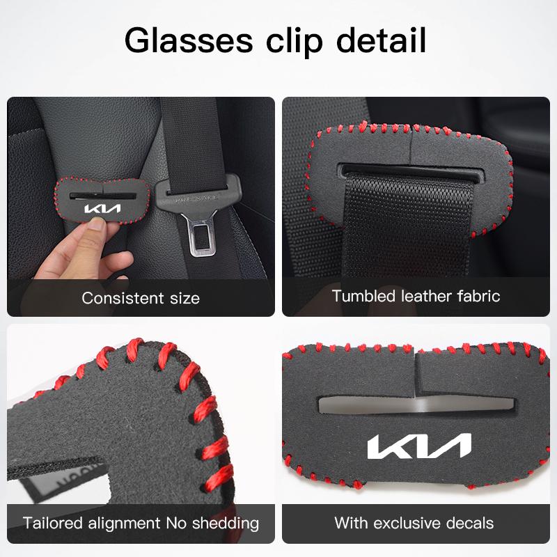 Car Seat Belt Plug Cover Antirust Protective Shell Accessories For KIA EV6 Stinger RIO Sorento Picanto Ceed Borrego Syros K4 K5