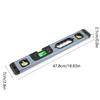 Digitales Winkelmessgerät mit beleuchtetem LCD-Display, elektronischer Winkelmesser mit Wasserwaage für Schreiner, Holzbearbeiter, Winkelmesser