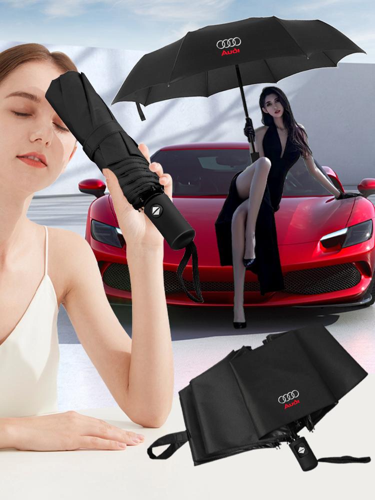 Men Women Umbrella Fully Automatic Reverse Folding Umbrella Windproof For Audi A1 A2 A3 A4 A5 A6 A7 A8 Q1 Q2 Q3 Q4 Q5 Q6 Q7 Q8 B5 B6 B7 B8 C5 C6