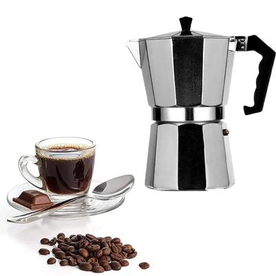 Paslanmaz Çelik Filtre Kahve Makinesi Moka Pot Alüminyum Kafe Demleme Aletleri Ocak Üstü