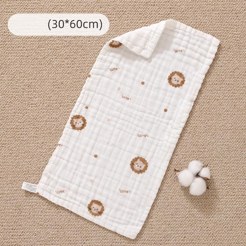 Baby Cotton Muslin Towel Bib Newborn Ultra-Soft Cotton Square Towel Baby-Specific Face Wash Towel Gauze Towel for Children