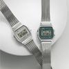 Casio Classic Watch Unisex Silver x Dark Green A158WEM-3JF