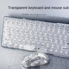 Transform Your Gaming with NJ80 Transparent Wireless Mechanical Gaming Keyboard