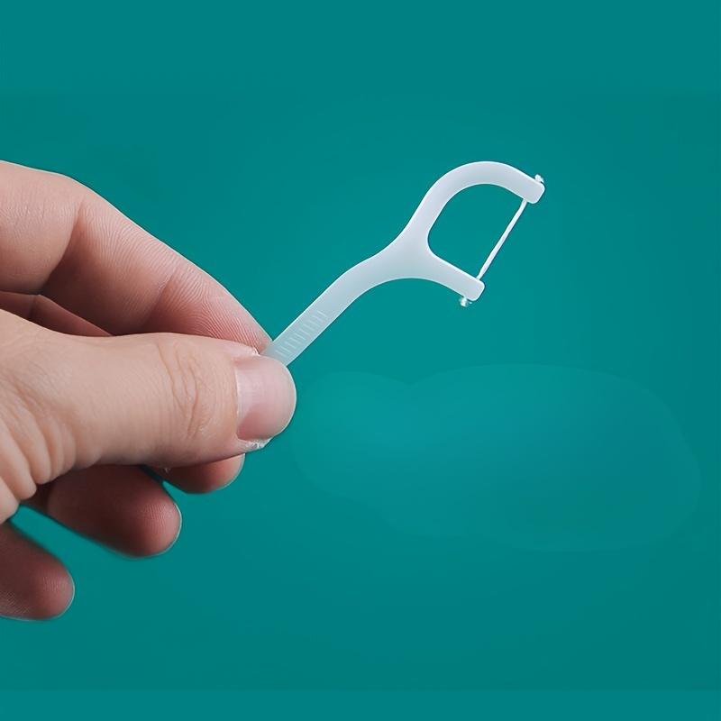 25/50pcsDental Flosser Interdental Brush Clean Teeth Stick Toothpicks Floss Pick Oral Hygiene Tooth Dental Floss Oral Deep Clean