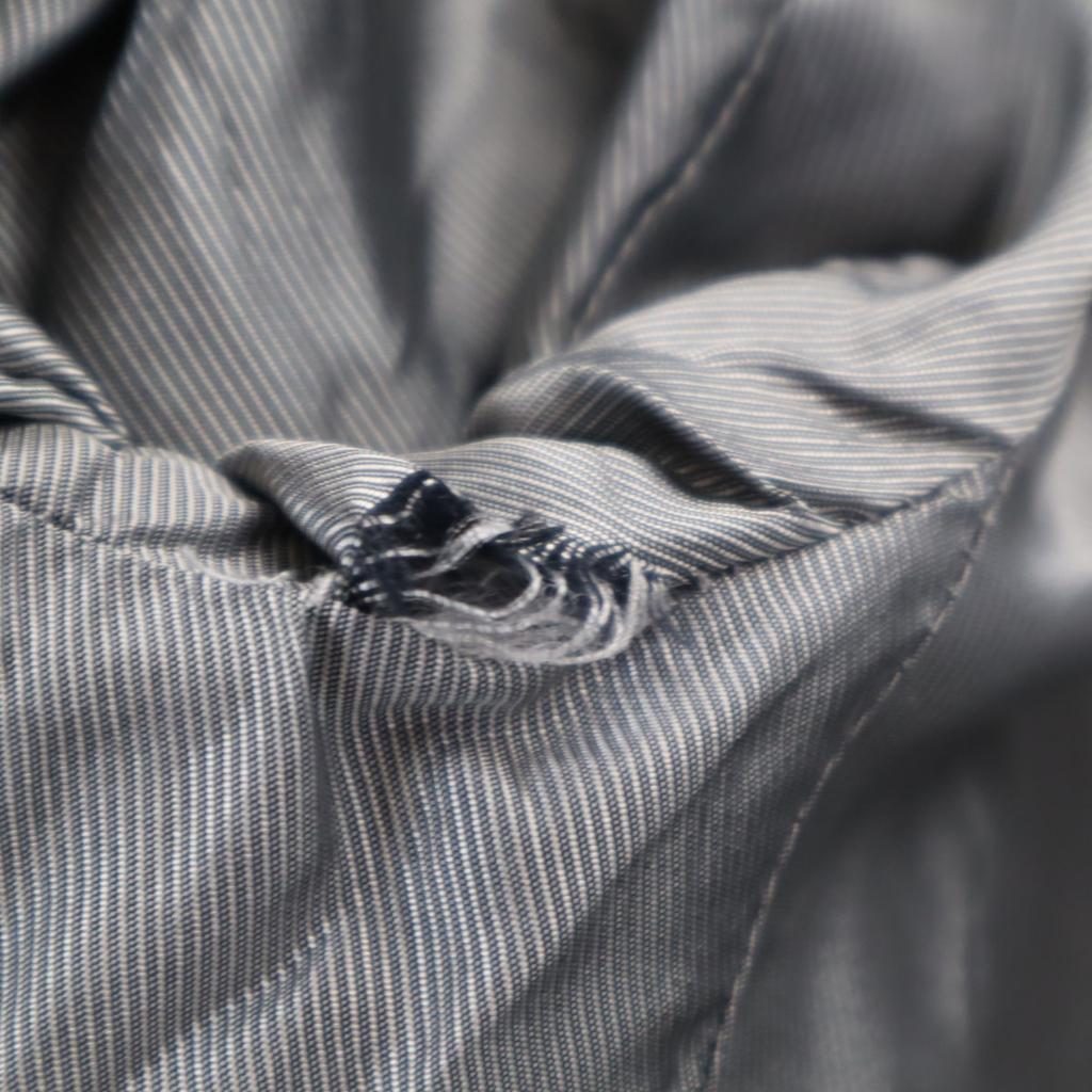 ARMANI EXCHANGE Striped Pattern tailored jacket 34 gray Men's Used