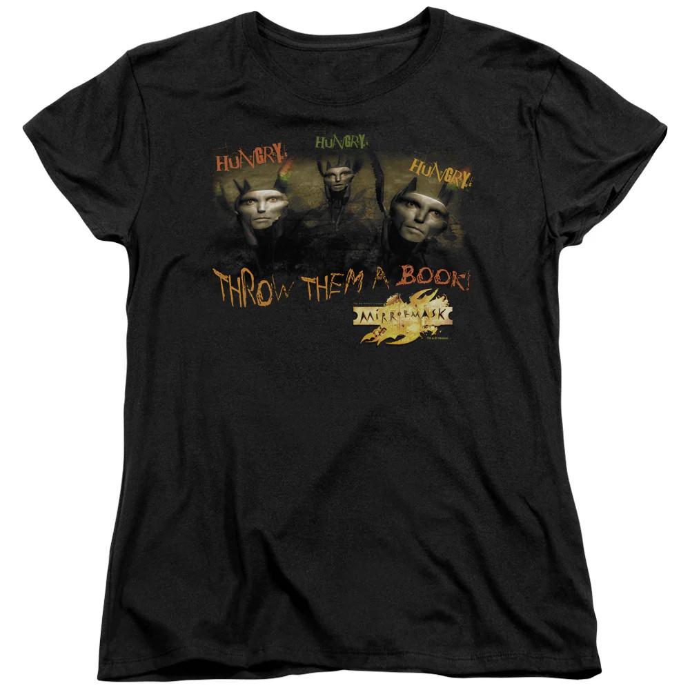 Mirrormask Hungry Womens T Shirt Black Officially Licensed Unisex T-Shirt XL