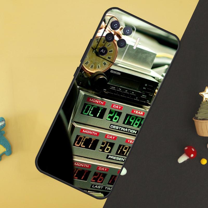 Back To The Future For OPPO A79 A58 A78 A98 A53S A57S A54S A74 A94 A17 A77 A5 A9 A96 A76 A16 A52 A72 A15 Case