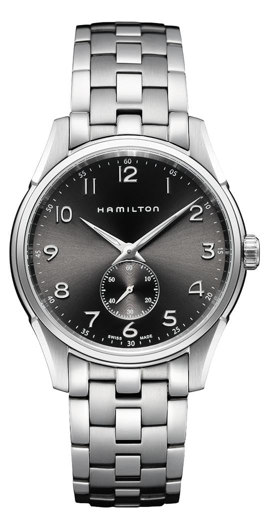 

Hamilton Thinline Small Second Quartz Watch H38411183 Silver Men s [Used] сірий колір