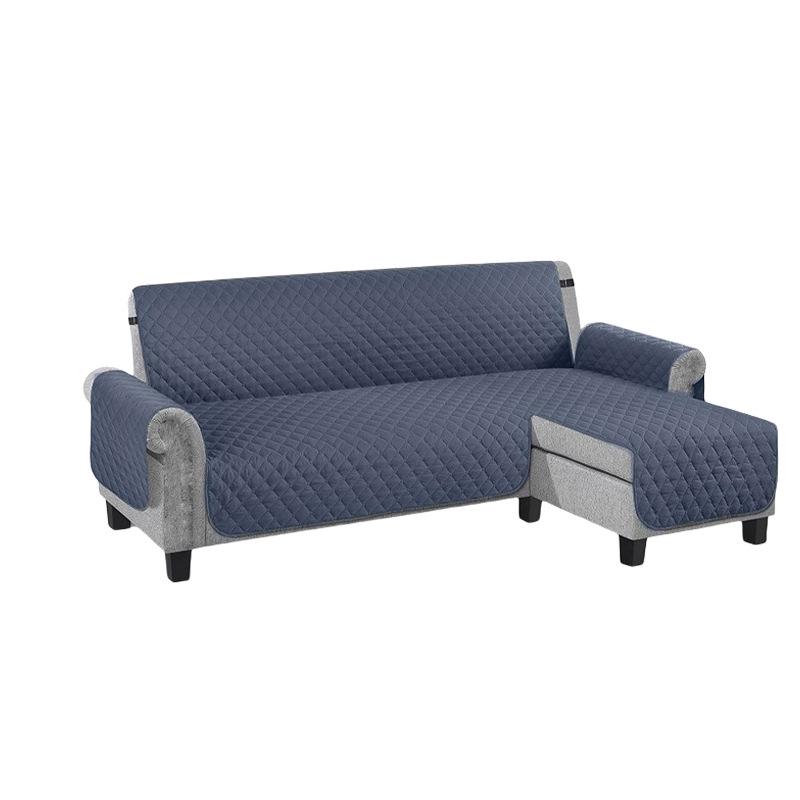 Universal Waterproof L-Shaped Chaise Lounge Sofa Cover - Anti-Slip, Protective, All-Season Cushion Mat
