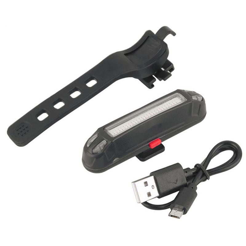 Luz Traseira de Bicicleta X-TIGER Luz de Bicicleta Ultra Brilhante LED Recarregável por USB Luz Traseira de Bicicleta