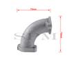 Carburetor Inlet Manifold 26mm Intake Pipe For 110cc 125cc 140cc Lifan YX Engine Pit Dirt Motor Bike Motocross Motorcycle Parts