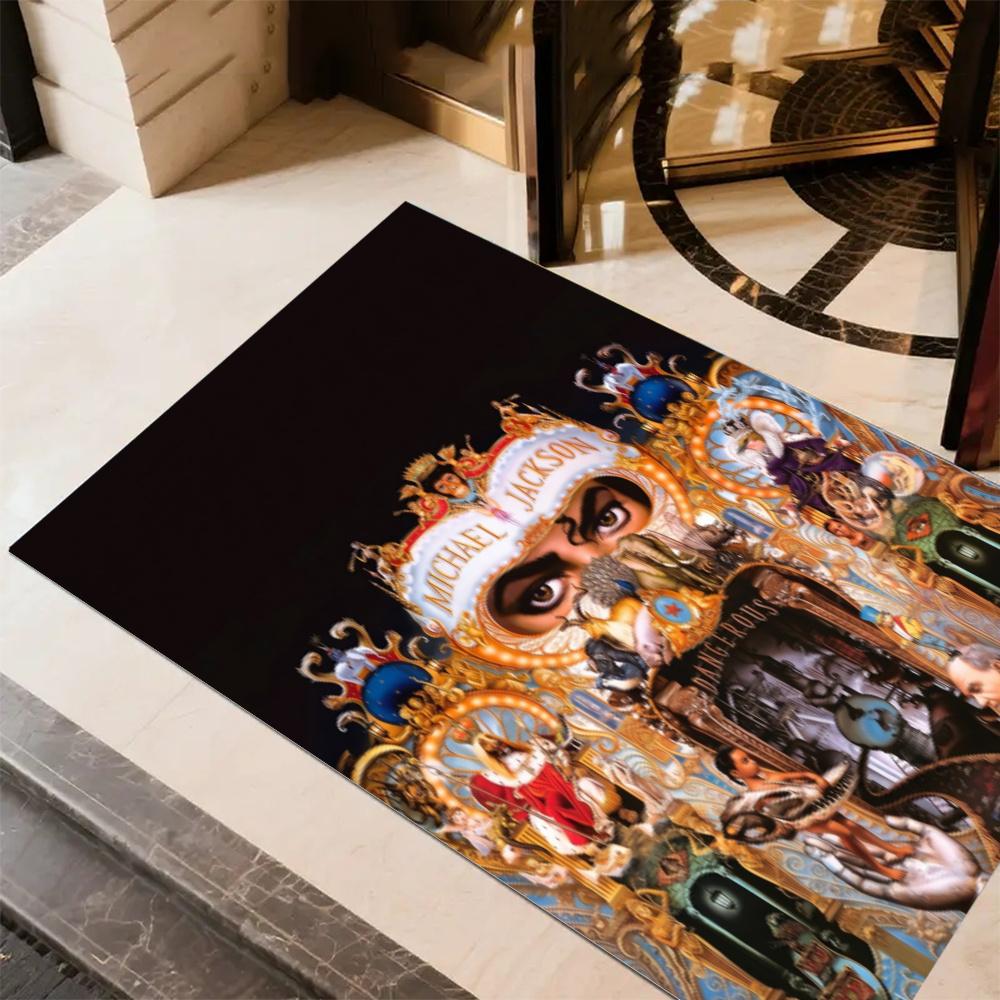 Michael Jackson Pop Legend Carpet Suitable For Dining Room Balcony Outdoor Decorate Room Antislip Rug Decorate Offices Spiritual Gift