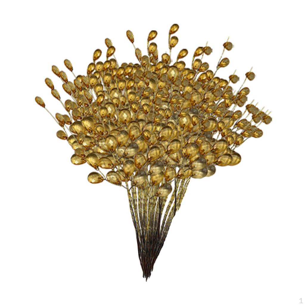 30 Stück Acrylperlen Blumenzweige Simulation Drop Picks Blumendekoration