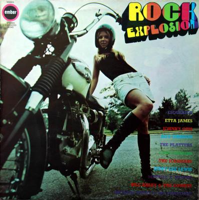 LP Record VARIOUS - Rock Explosion SE8001 Ember Records 1970 UK Rock Used