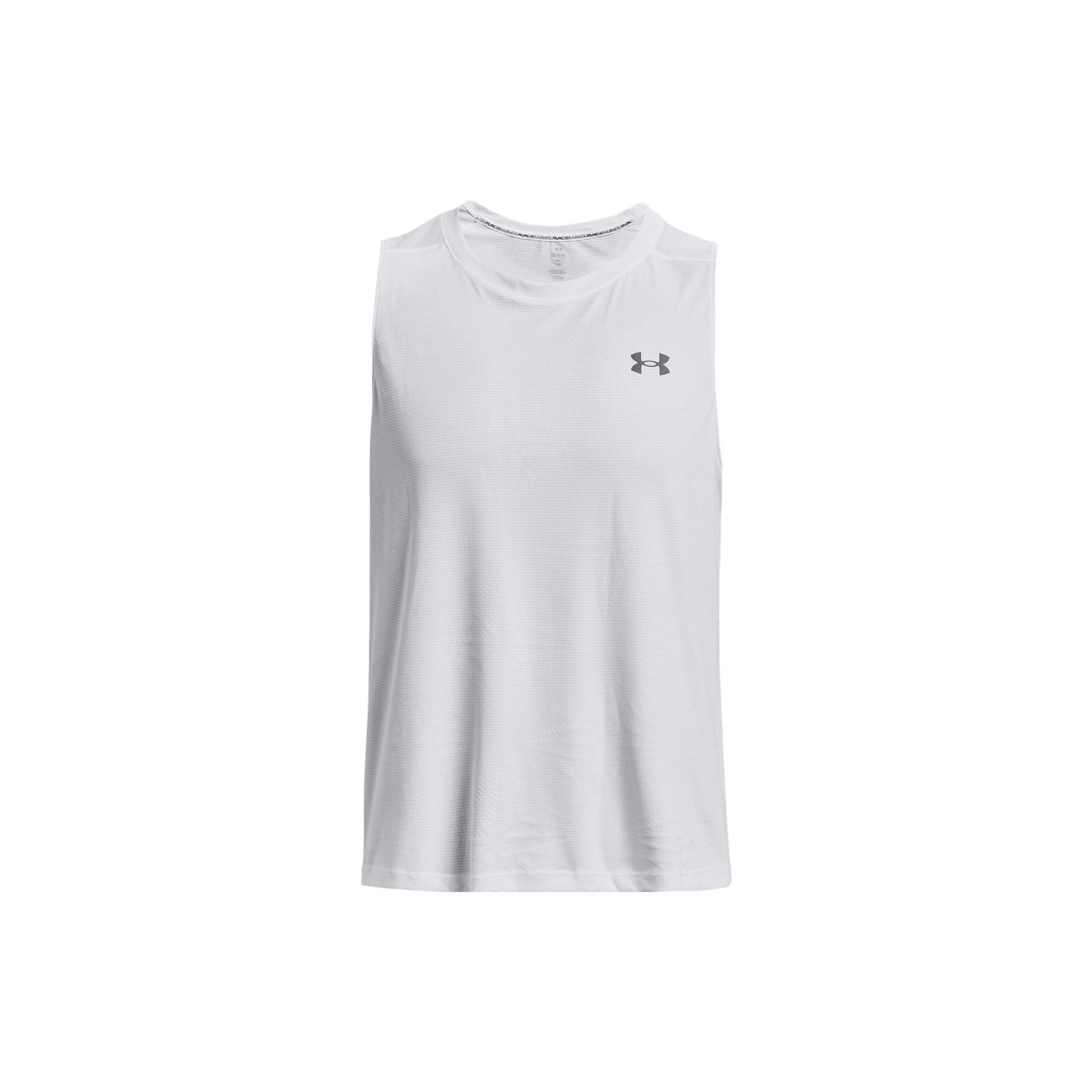 Under Armour Launch Elite Singlet White Men s 1376994-100 XXL