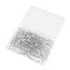 100Pcs Pearlized   Head Pins Sewing Quilting Straight for Bouquets Floral Fabric