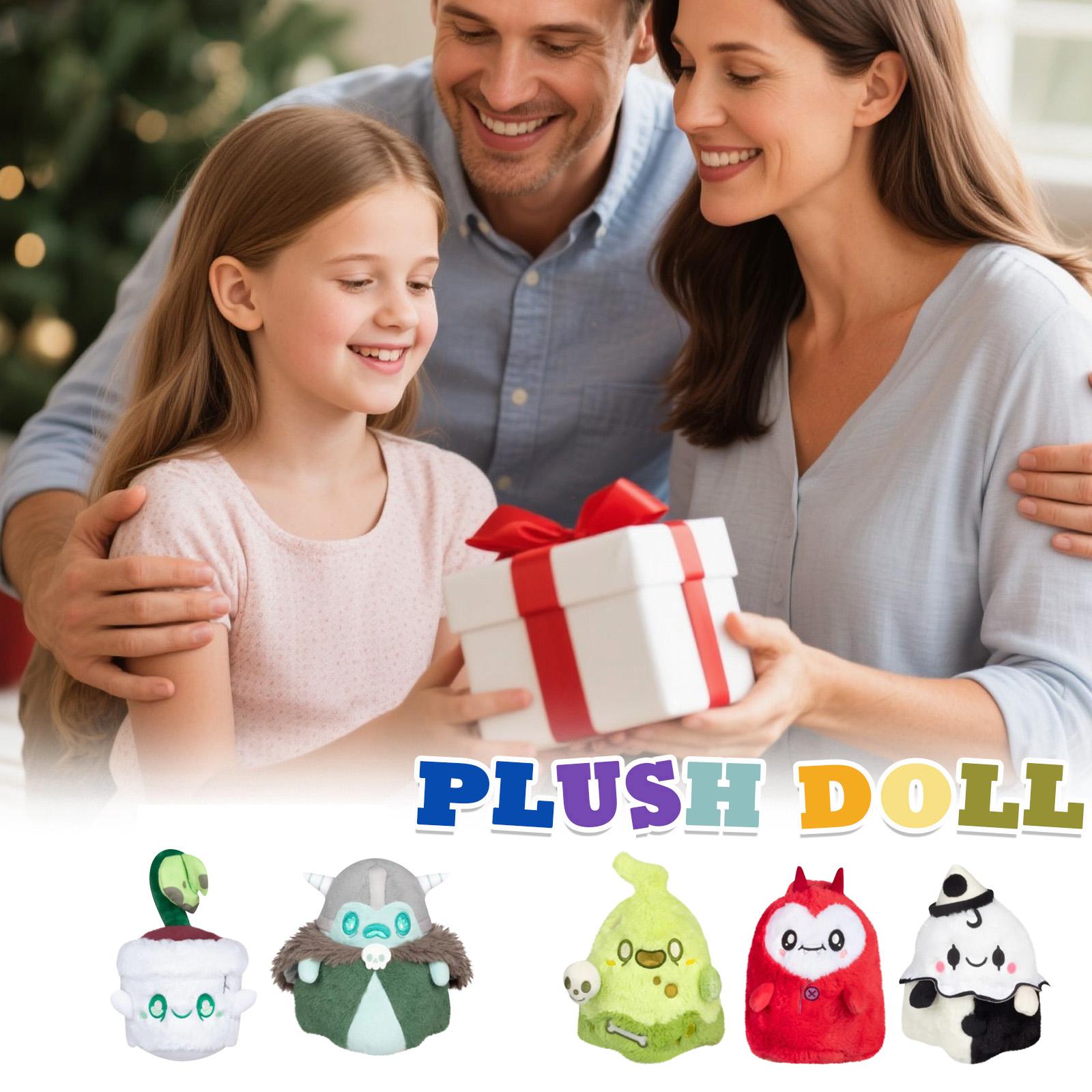 

Плюшевая кукла, Игрушка в подарок, Мультфильм, Детская тряпичная кукла, Детская подарочная подушка One Size